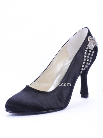 Elegantpark Gorgeous Satin Pumps Stiletto Heel Bridal Shoes (EP11008)