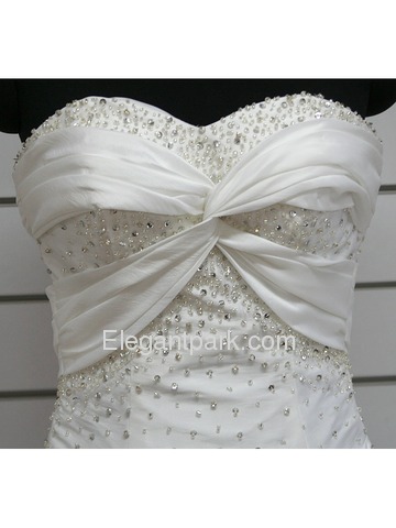 Ball Gown Ruched Sweetheart Floor Length Beading Taffeta Mardi Gras Dress (PR0052)