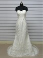 Fit And Flare Fitted Sweetheart Lace Wedding Dress With Jacket (Halar)