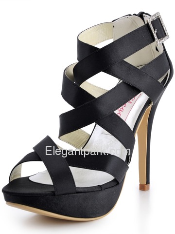 open toe party shoes