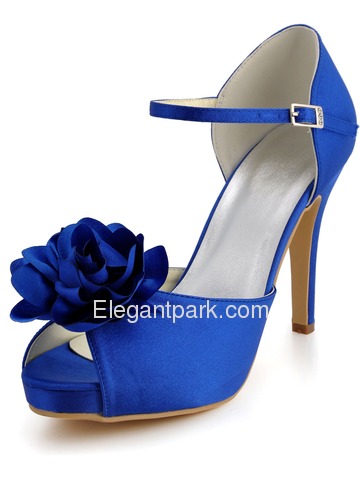 blue party heels