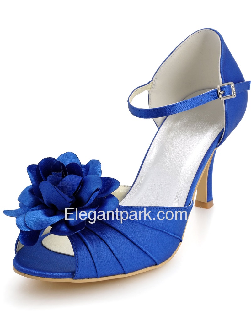 blue party heels