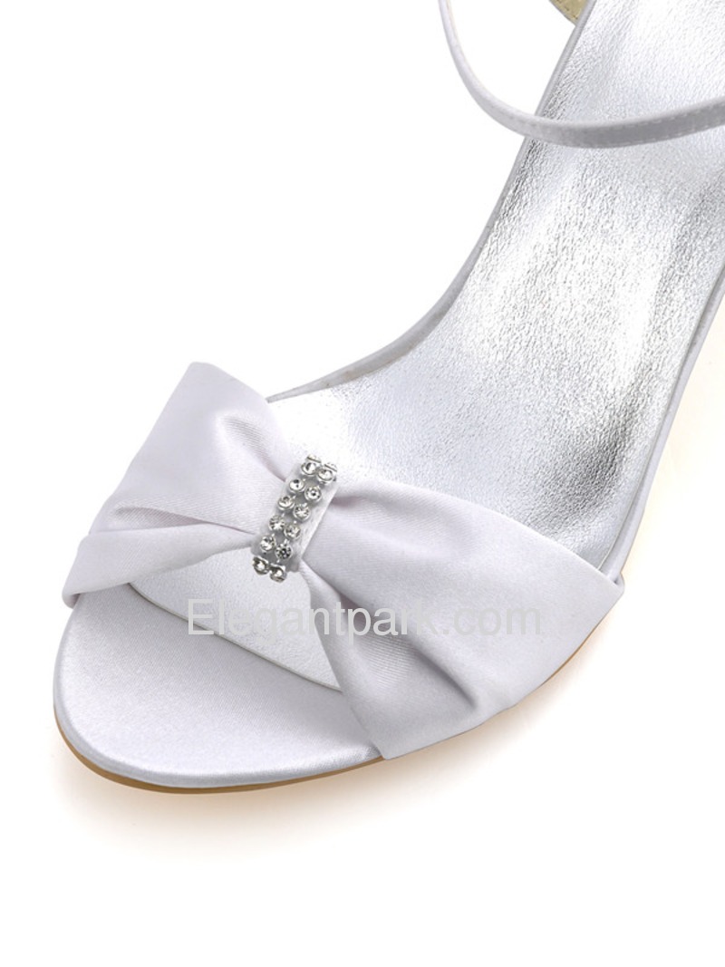 white slingback heels open toe