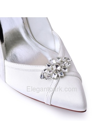 ElegantPark AL Silver Gold Hat Clutches Dress Shoes Diamond Accessories Fashion Clips 2 Pcs