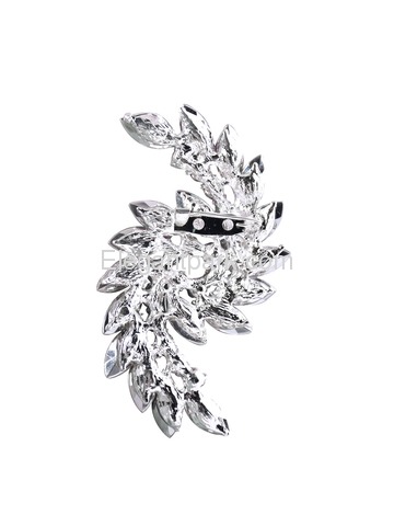 BP1707 Crystals Brooch Pin Women Fashion Jewelry S Type