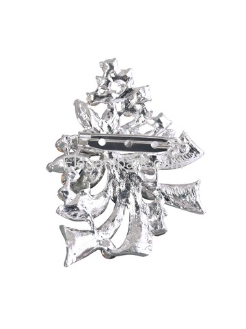 BP1708 Crystals Brooch Pin Women Fashion Jewelry Blooming Maple Tree