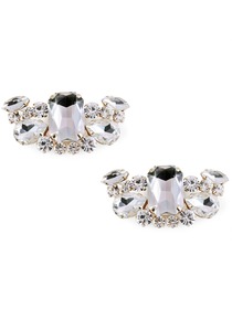 CL Shoe Clips Diamante Butterfly Shaped Design Rhinestones Wedding Evening Prom Party Decoration