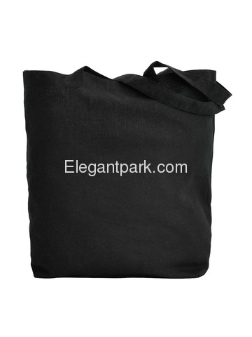 ElegantPark Mother of the Groom Tote Wedding Gifts Bridal Shower Bag 100% Cotton Black with Gold Gli