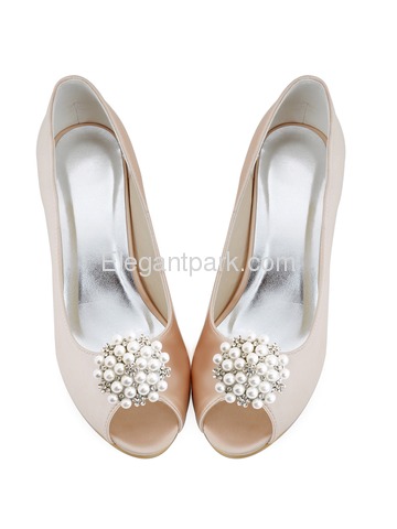 ElegantPark Women Wedding Accessories Pearl brooch Shoe Clips 2Pcs