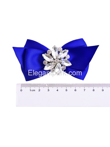 ElegantPark 2 Pairs Combination Women Wedding Accessories CQ+AJ Blue Shoes clips