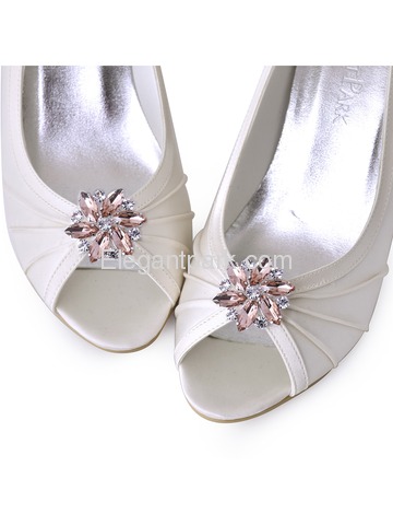 ElegantPark 2 Pairs Combination Women Wedding Accessories CQ+AJ Pink Shoes clips