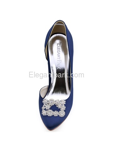 ElegantPark 2 Pairs Combination Women Wedding Accessories DH Sliver+BD Gold Shoes clips