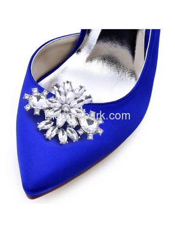 ElegantPark 2 Pairs Combination Women Wedding Accessories AJ+AK Sliver Shoes clips