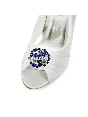 ElegantPark 2 Pairs Combination Women Wedding Accessories AF02 Gold+AM Navy Blue Shoes clips