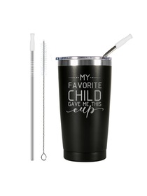 Favorite child Tumbler with Lid and Vacuum Insulated Double Wall Travel Coffee Tumbler