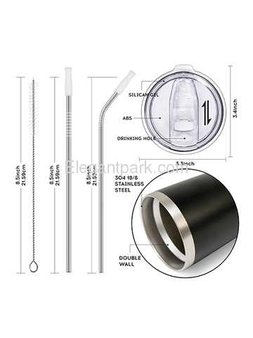 Best Uncle Stainless Tumbler with Lid and Vacuum Insulated Double Wall Travel Coffee Tumbler